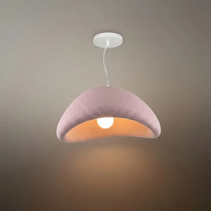 Art Deco Pink Pendant Light