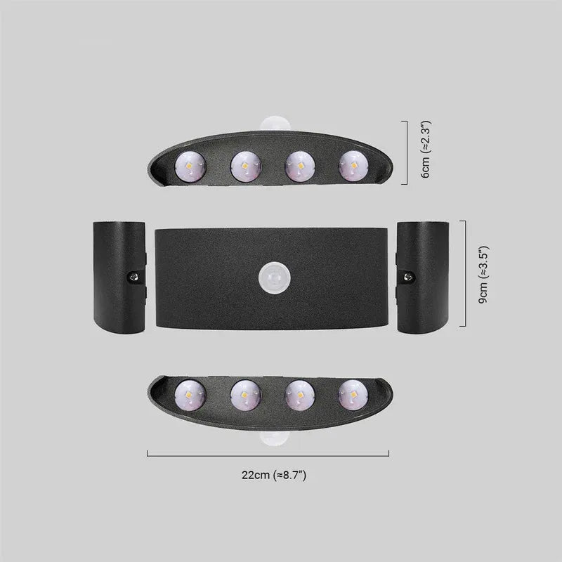 Modern Outdoor Wall Lamp 