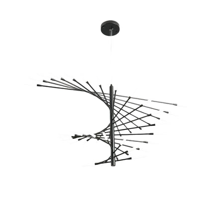 Modern Metal & Acrylic Chandelier