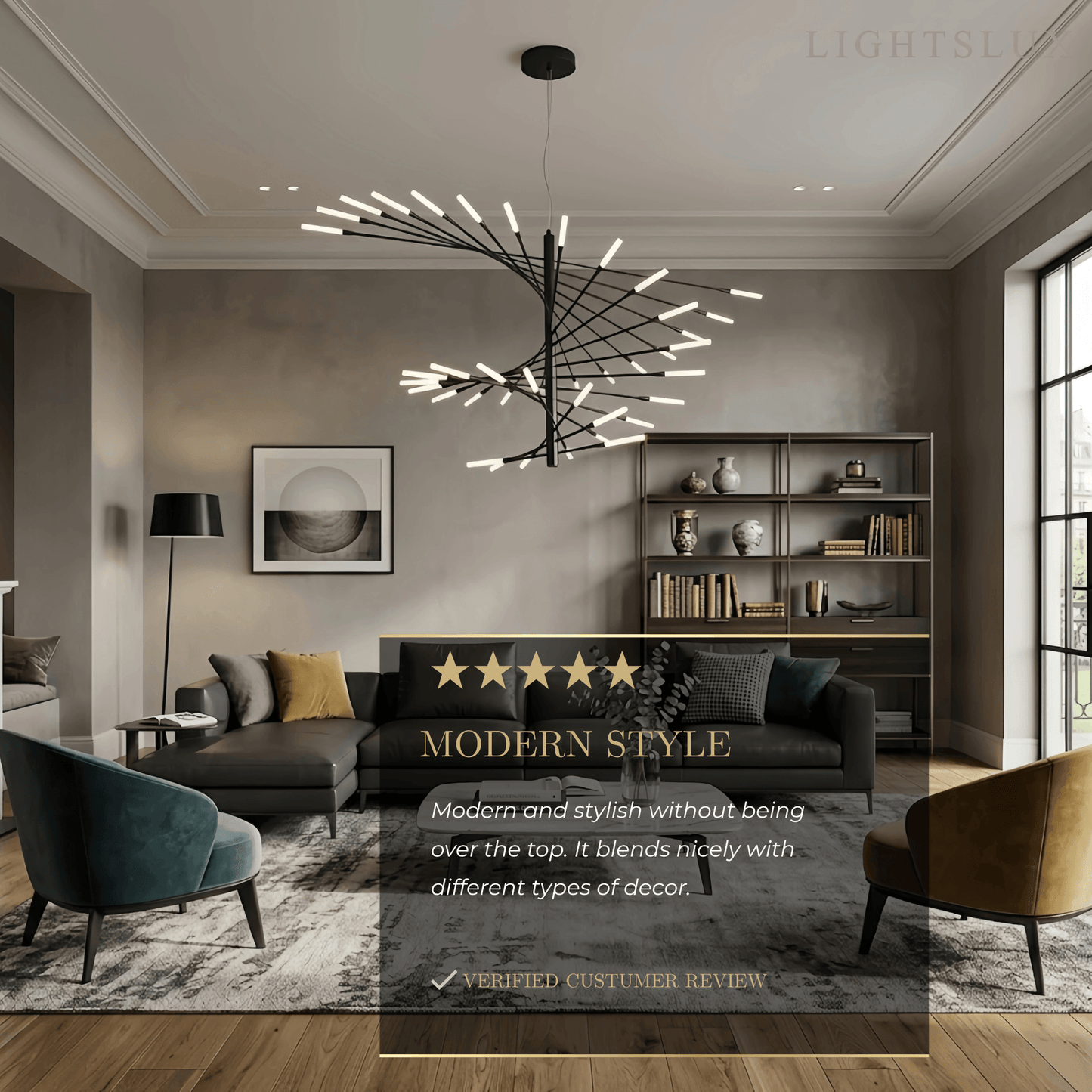 Modern_Metal_Acrylic_Chandelier