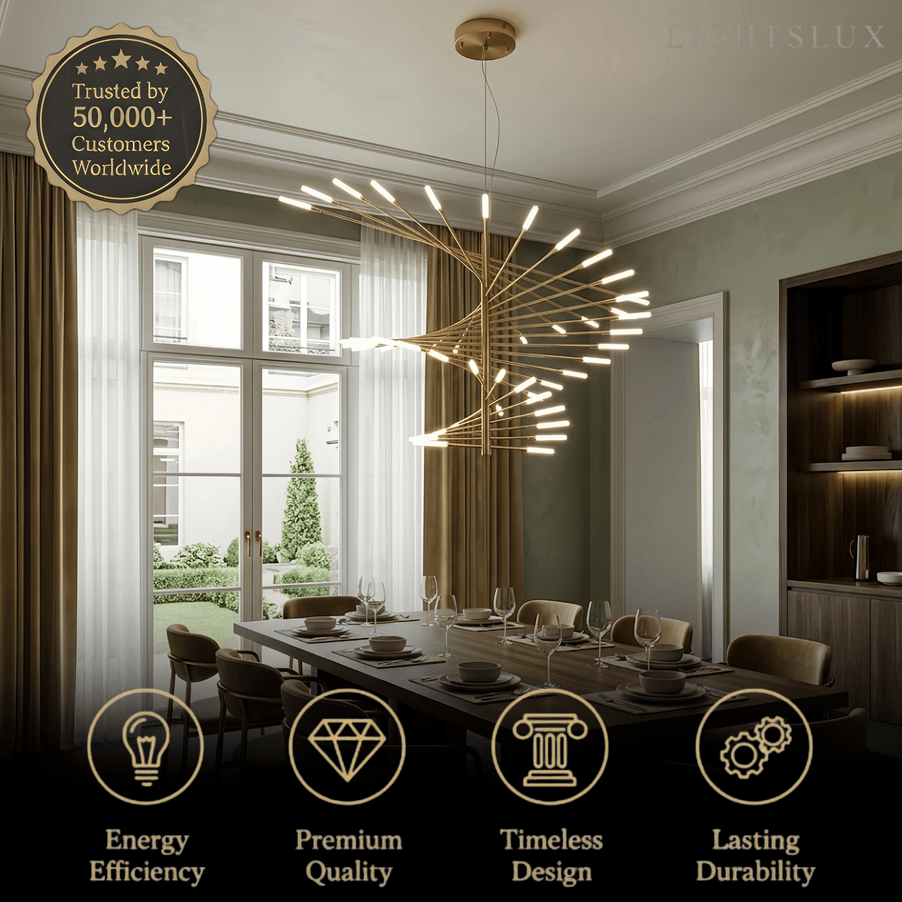 Modern_Metal_Acrylic_Chandelier