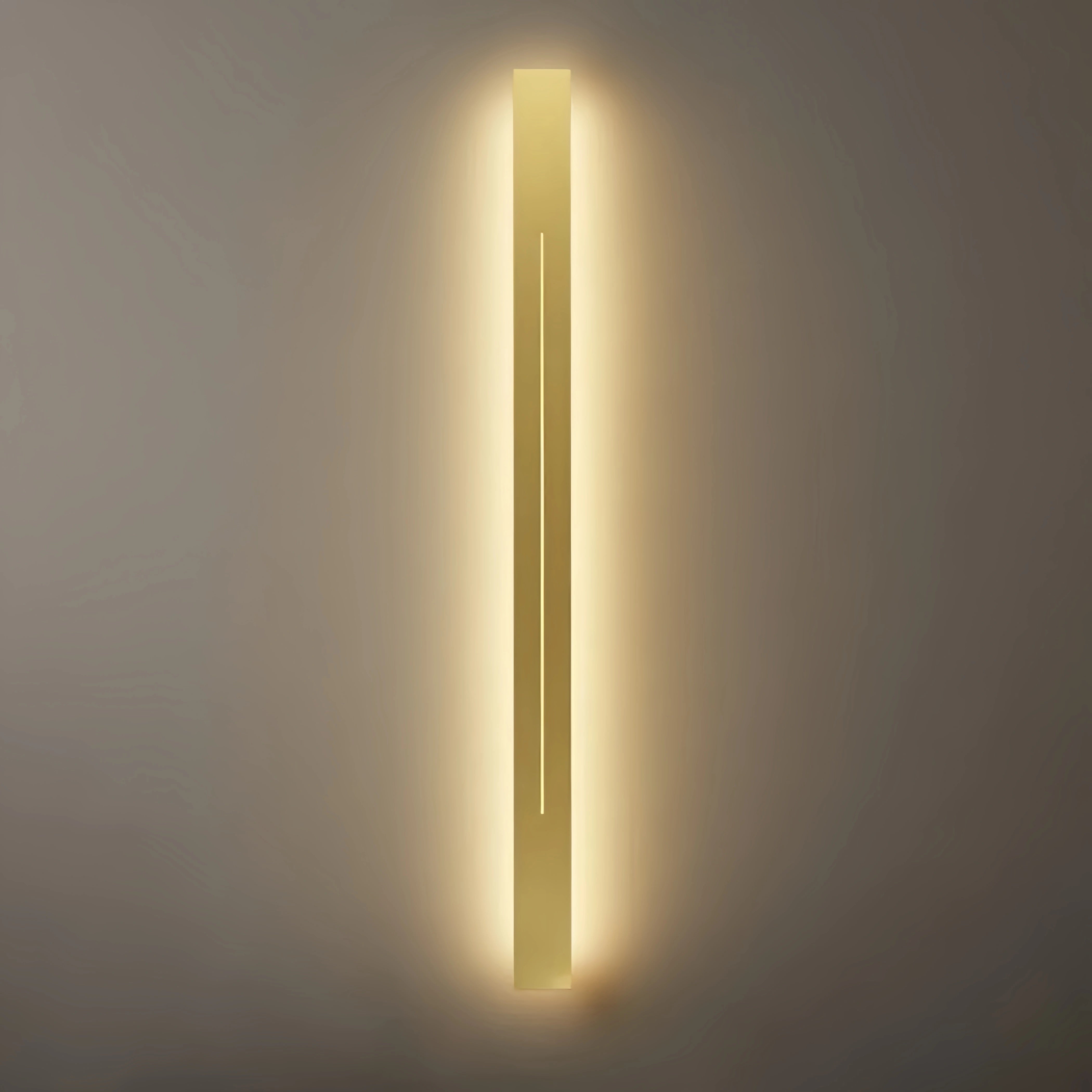 Arcato Minimalist LED Wall Lamp – Black/Gold for Bedroom