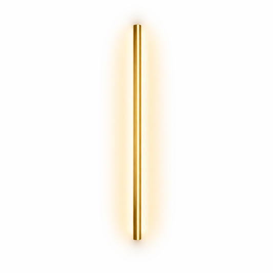 Arcato Minimalist Linear LED Wall Lamp – Black/Gold for Bedroom/Living Room