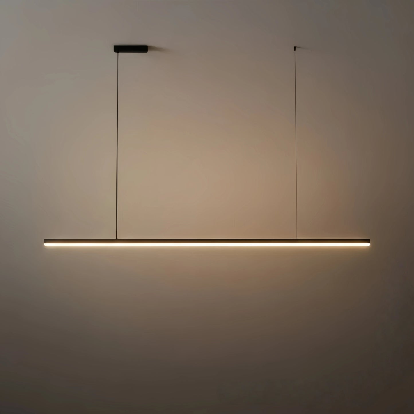 Arcato Moderne LED-Pendelleuchte – Weiß/Schwarz Metall/Glas für das Esszimmer