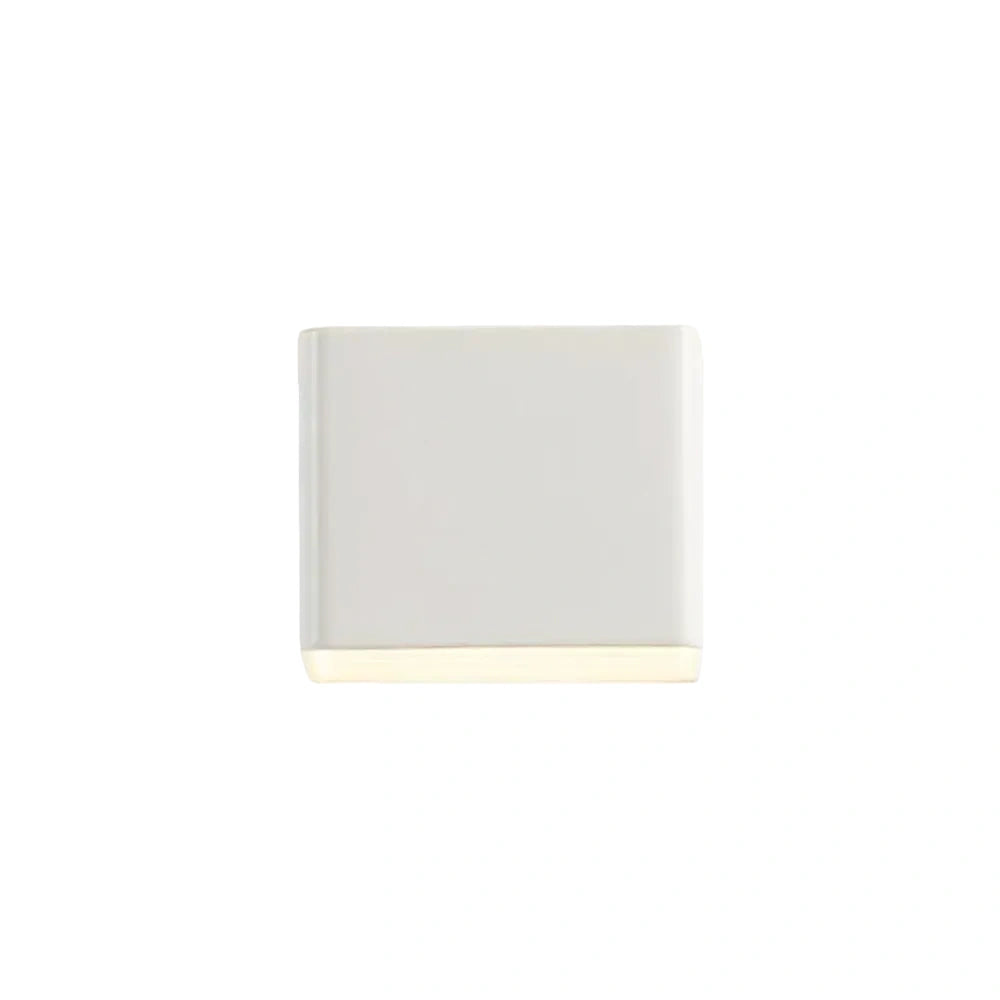 Morandia Moderne quadratische Metall-Wandleuchte – 6 Farben fürs Schlafzimmer