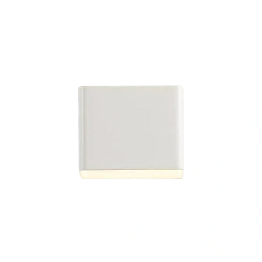 Morandia Moderne quadratische Metall-Wandleuchte – 6 Farben fürs Schlafzimmer