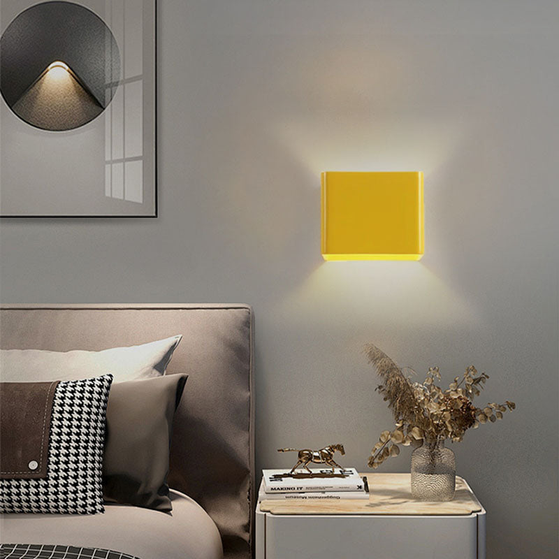 Yellow Wall Lamp 