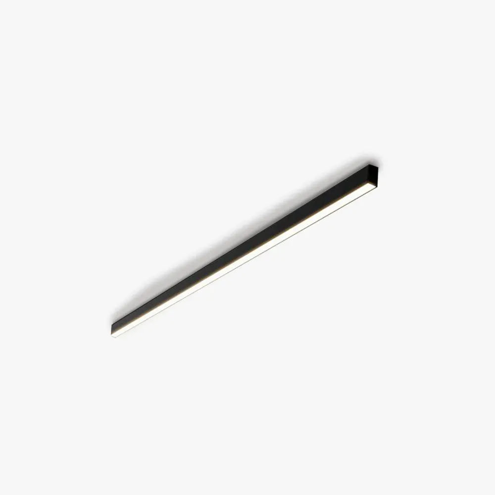 Minimalist Black Linear Ceiling Light 