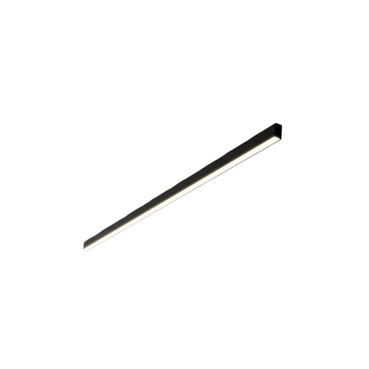 Arcato Minimalist Linear LED Ceiling Light – Black Dimmable for Living Room
