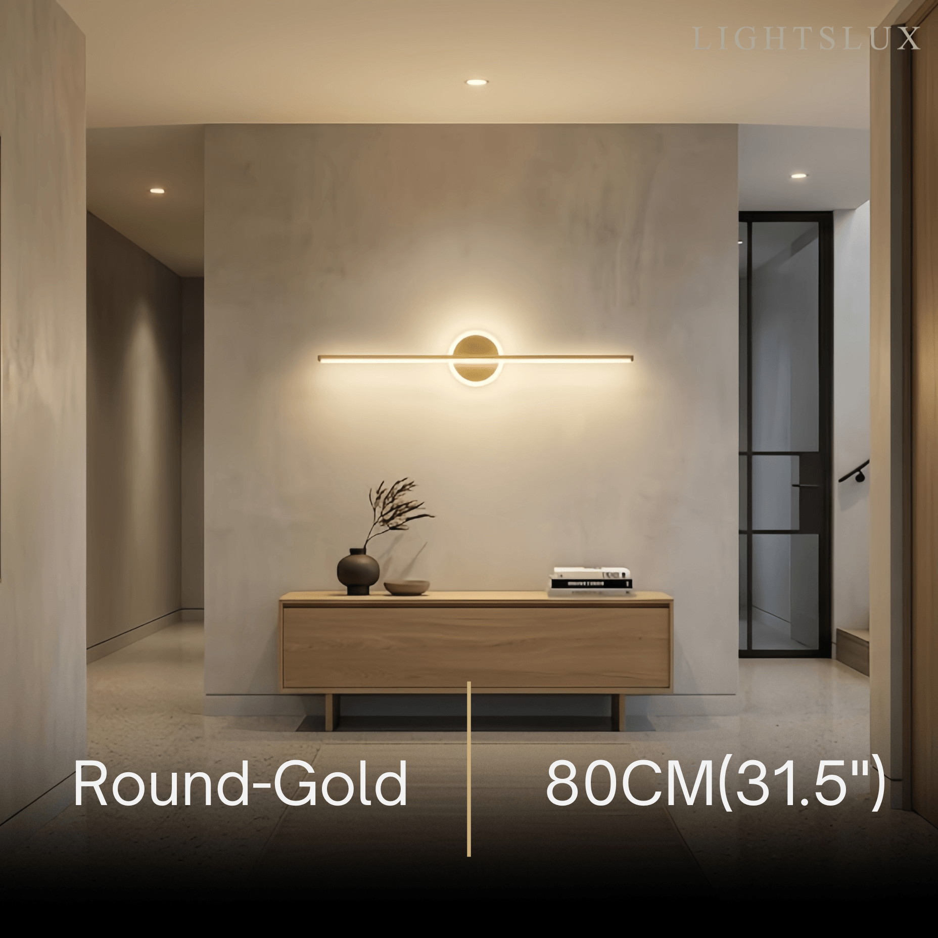 Arcato Minimalist Linear Vanity Light