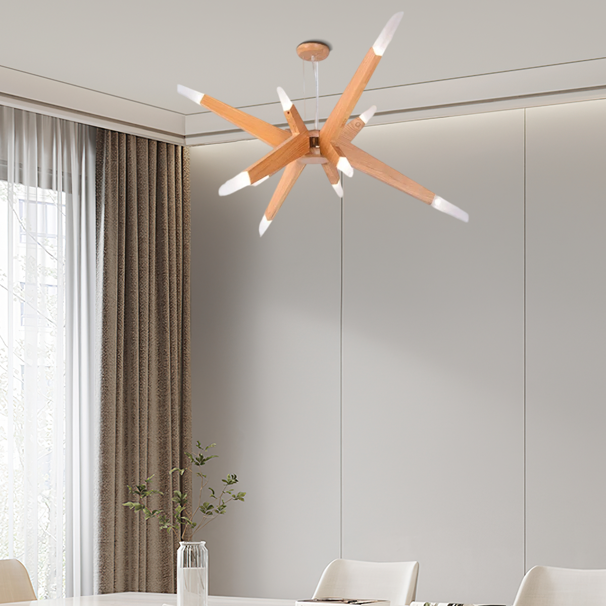 Branch Wood Pendant Light - Natural Organic 