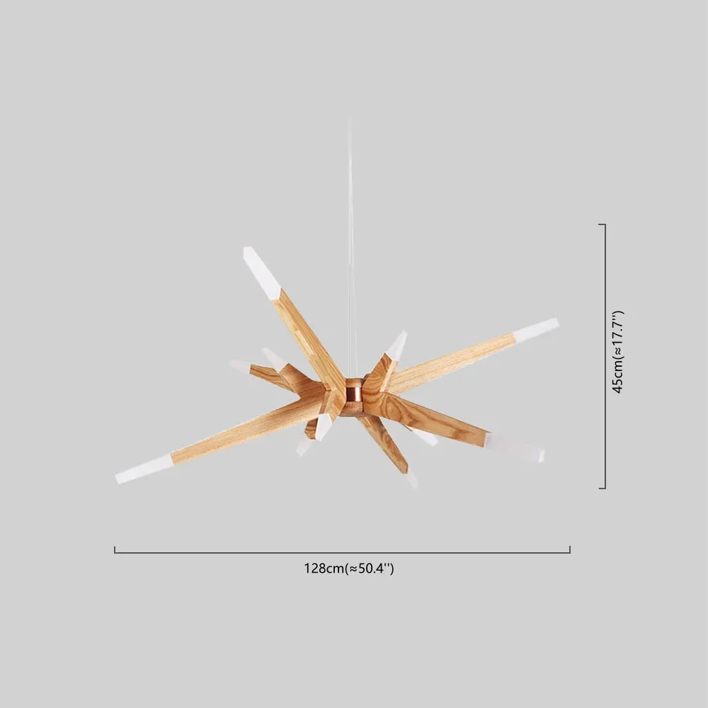 Designer Handmade Branch Wood Pendant Light Dimensions