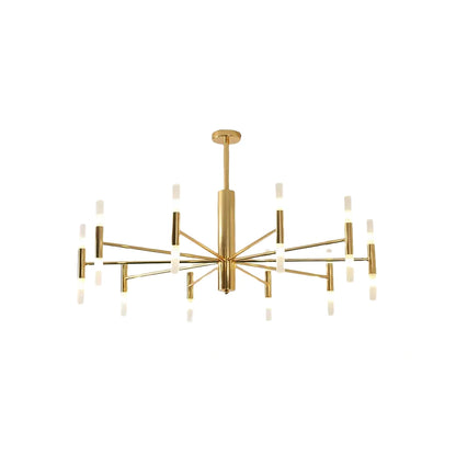 Nebula Royal Crystal Chandelier - Gold Metal Frame for Living Room