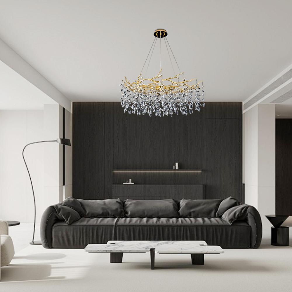 Modern Luxury Chandelier - Living room