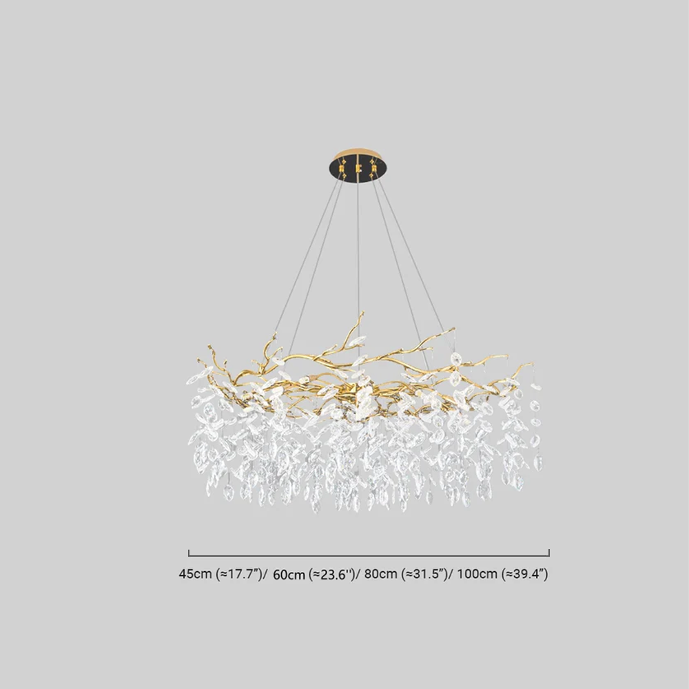 Modern Luxury Chandelier -Dimensions