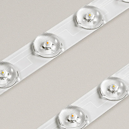 Modern White Flush Mount Ceiling Light - Cloud Design