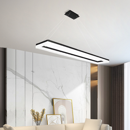 Modern Rectangular Pendant Light  for Living Room