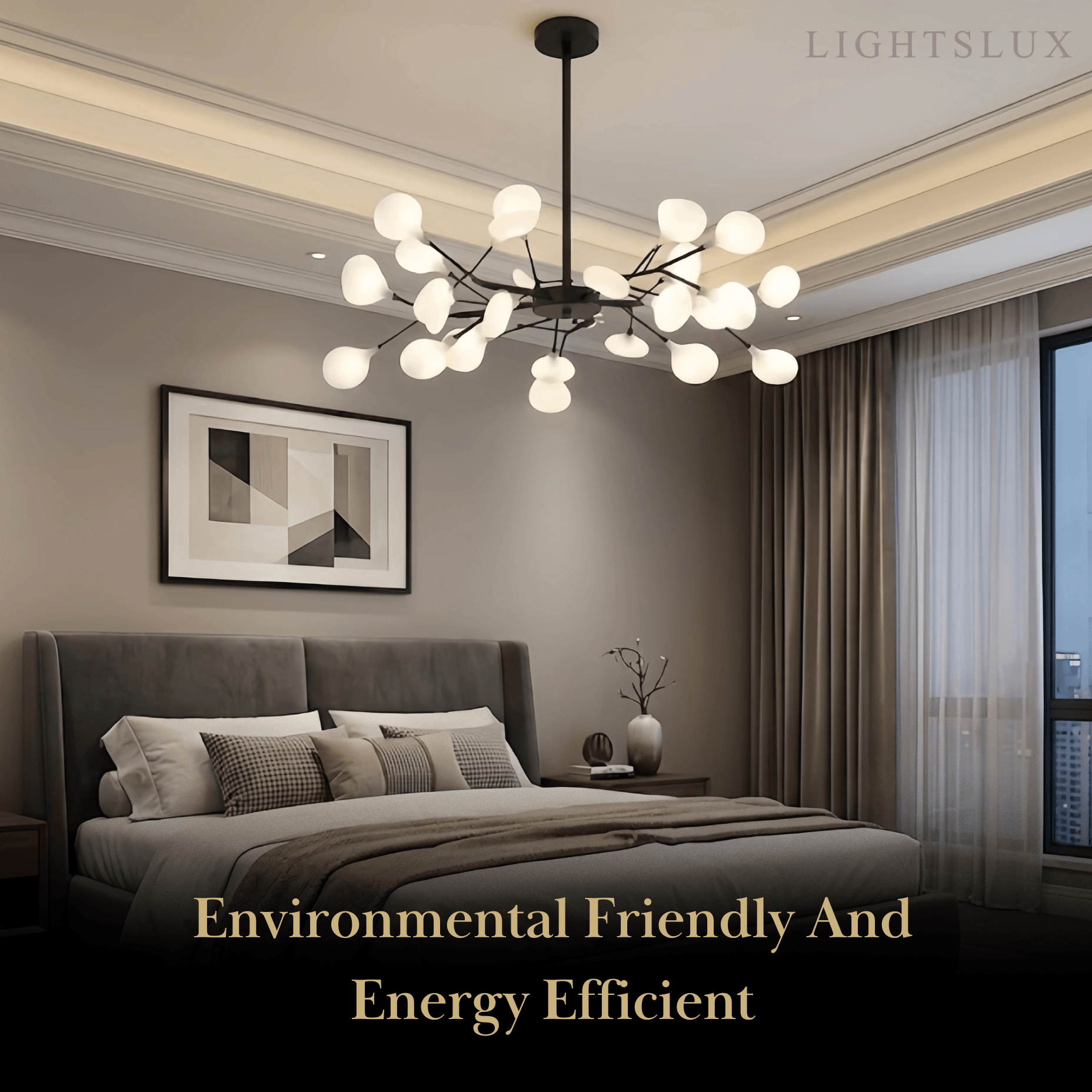 Excelis Art Deco Chandelier