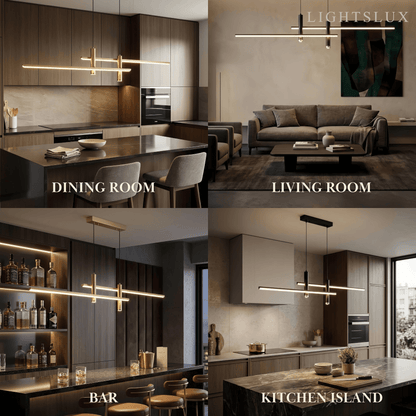 Arcato Modern Linear Pendant Light