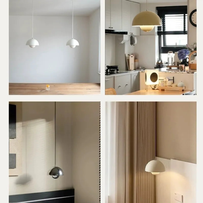 Art Deco Morandi Dome Pendant Light