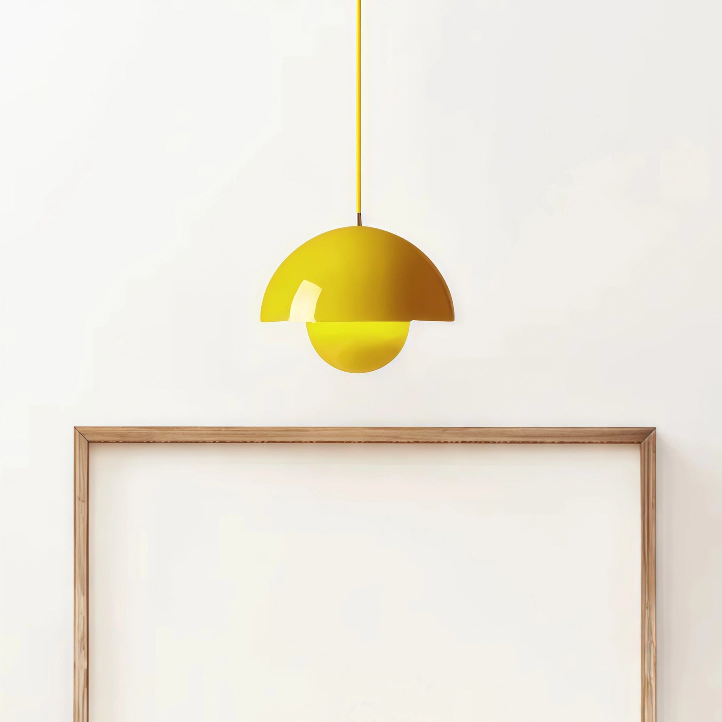 Morandia Art Deco Morandi Dome Pendant Light – Colorful Metal Lamp for Bedroom