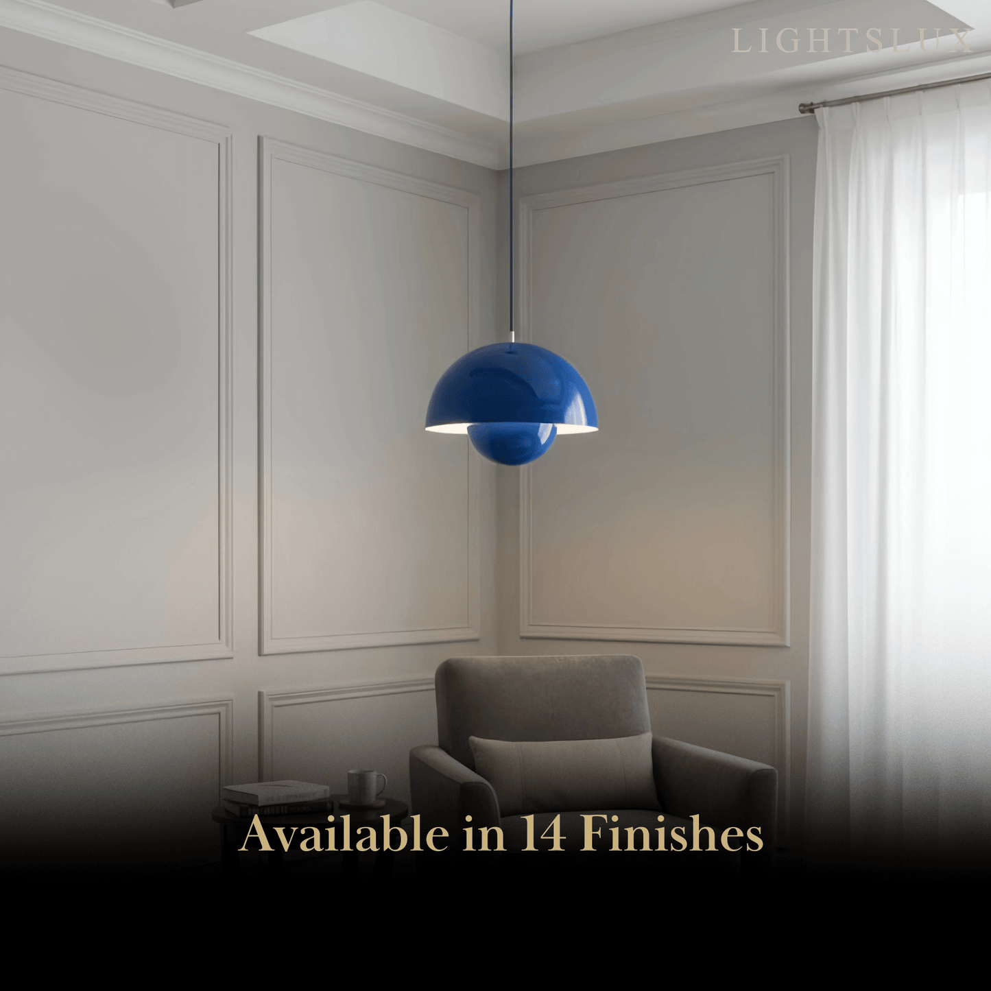 Morandia Art Deco Morandi Dome Pendant Light