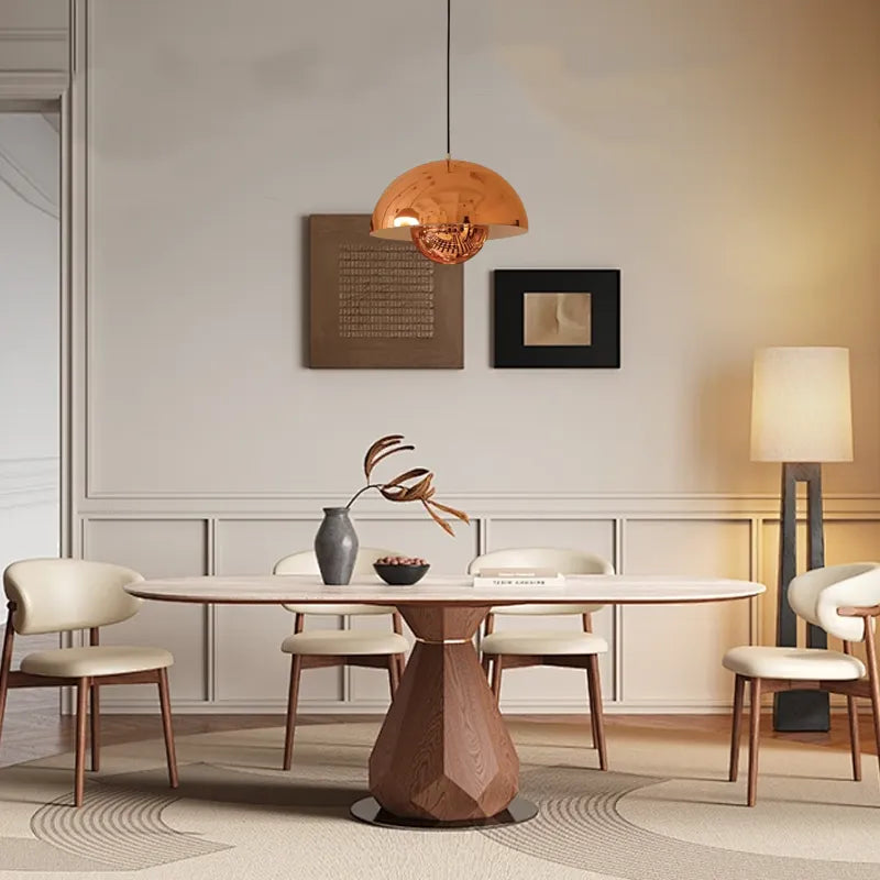 Art Deco Morandi Dome Pendant Light