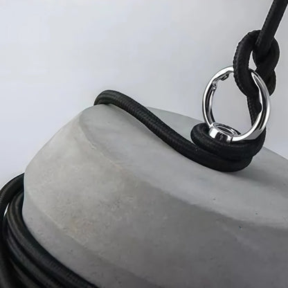 Irondale Industrial Grey Cement Pendant Light