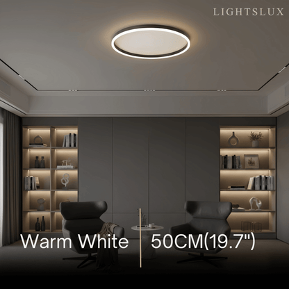 Modern Ring Flush Mount Ceiling Light