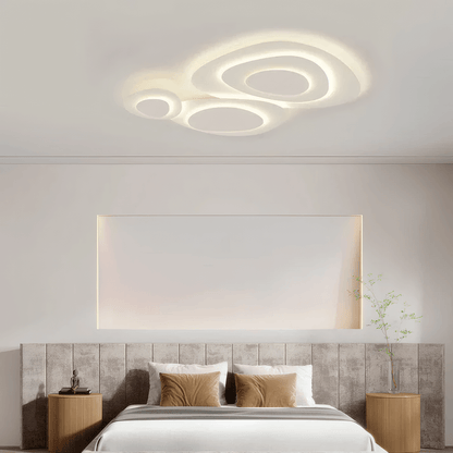 Nordic Modern White Ceiling Light for Bedroom