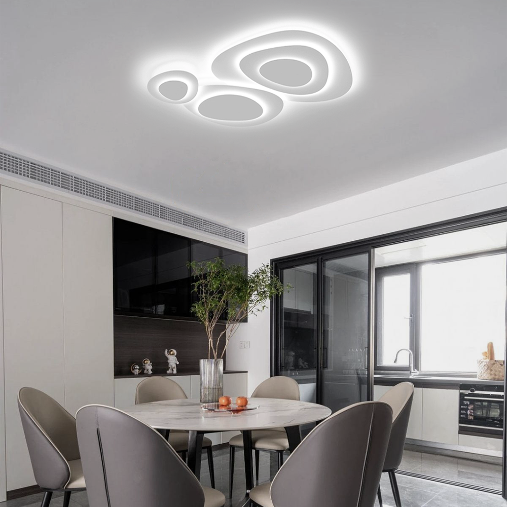 Nordic White LED Ceiling Light for Dining Room