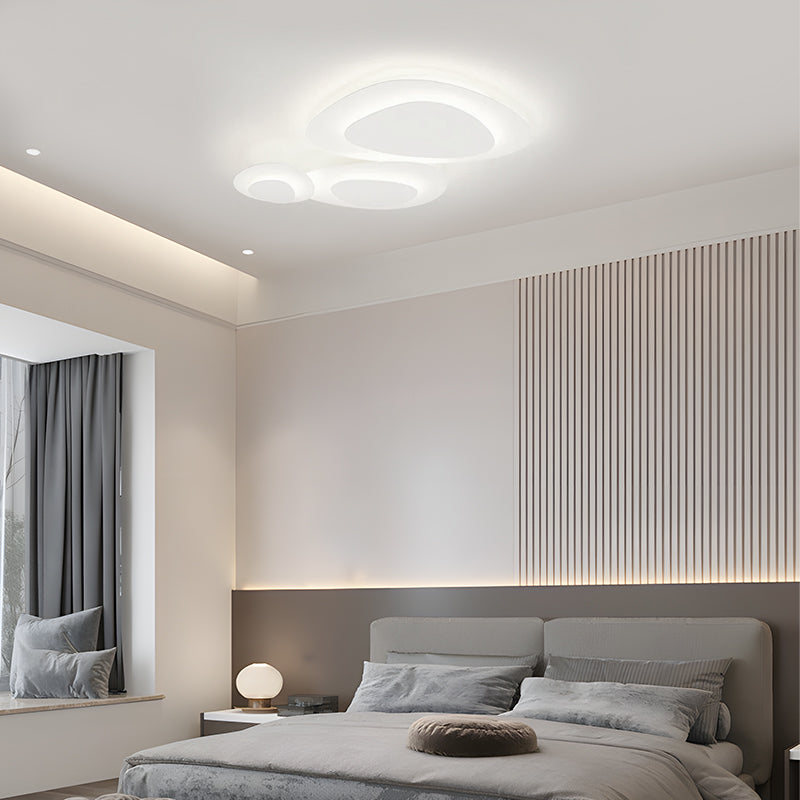 Nordic Modern White Ceiling Light for Bedroom