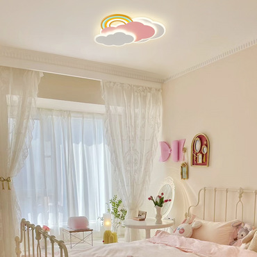 Modern Cloud Rainbow Ceiling Light Bedroom