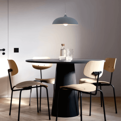 Morandi Metal Pendant Light - Black/Blue/Green/Grey for Dining Room