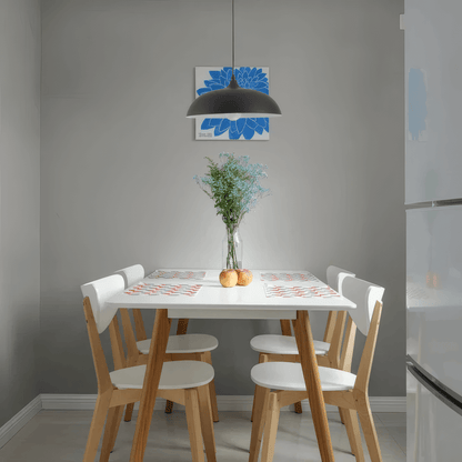 Morandi Metal Pendant Light - Black/Blue/Green/Grey for Dining Room