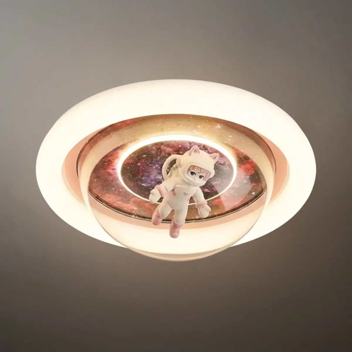 Vivara Modern Metal/Acrylic Ceiling Light - Blue