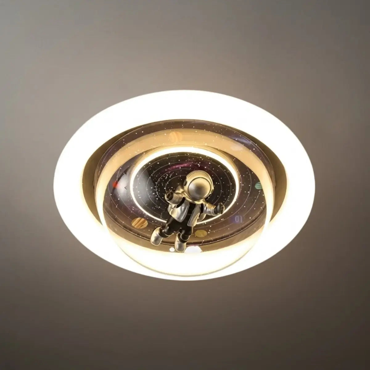 Vivara Modern Metal/Acrylic Ceiling Light - Blue