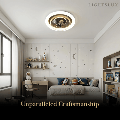 Vivara Modern Metal/Acrylic Ceiling Light - Blue