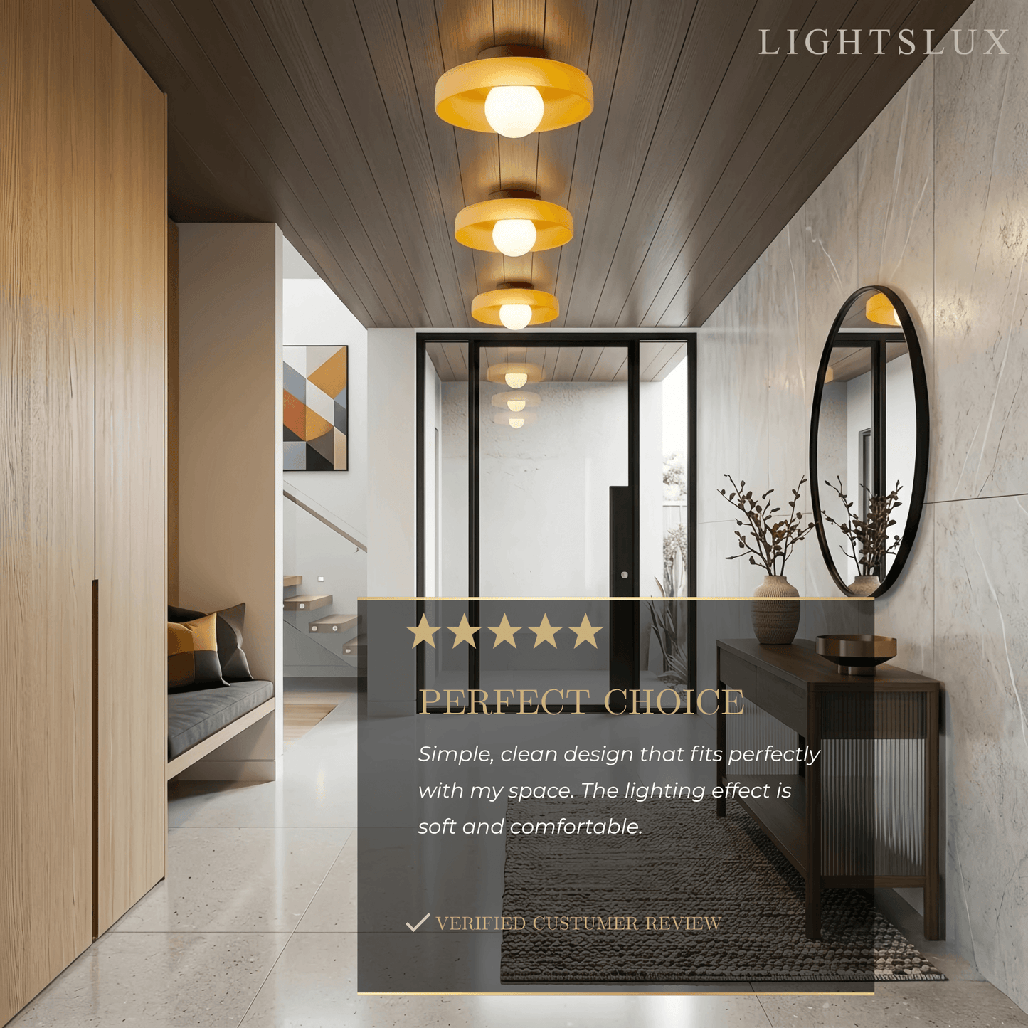 Modern_Round_Ceiling_Light_Orange