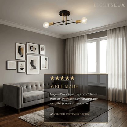 Modern Globe Ceiling Light