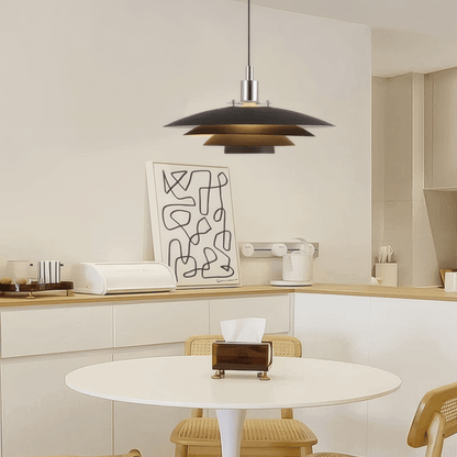  Modern Metal Black Pendant Light for Dining Room