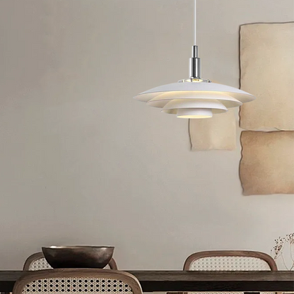  Modern Metal White Pendant Light for Dining Room