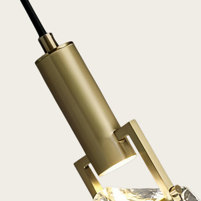 Excelis Modern Brass Pendant Light