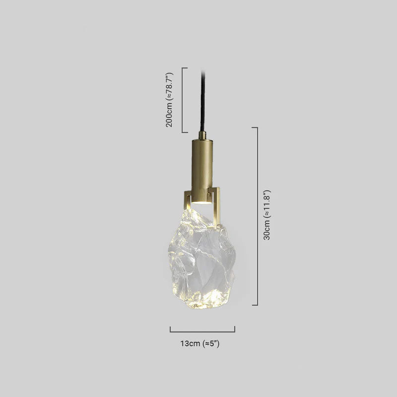 Modern Brass Pendant Light  with Suitable dimension