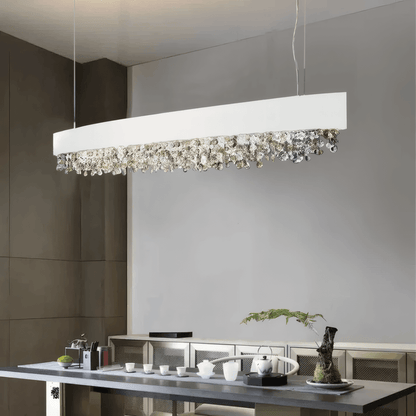 Excelis Royal Crystal Pendant Light for kitchen island