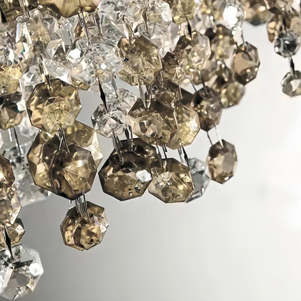 Excelis Royal Crystal Pendant Light - 4-Color Dining Room/Kitchen Island