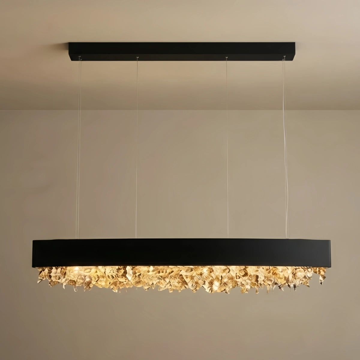 Crystal Pendant Light - 4-Color Dining Room/Kitchen Island