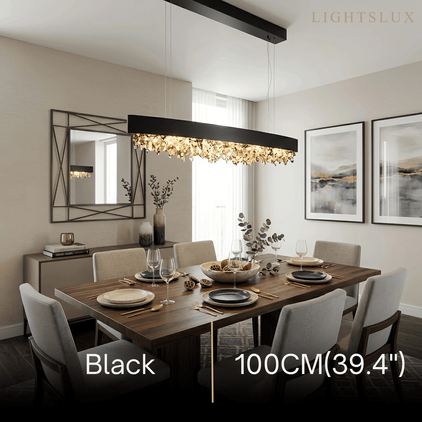Excelis Royal Crystal Pendant Light 