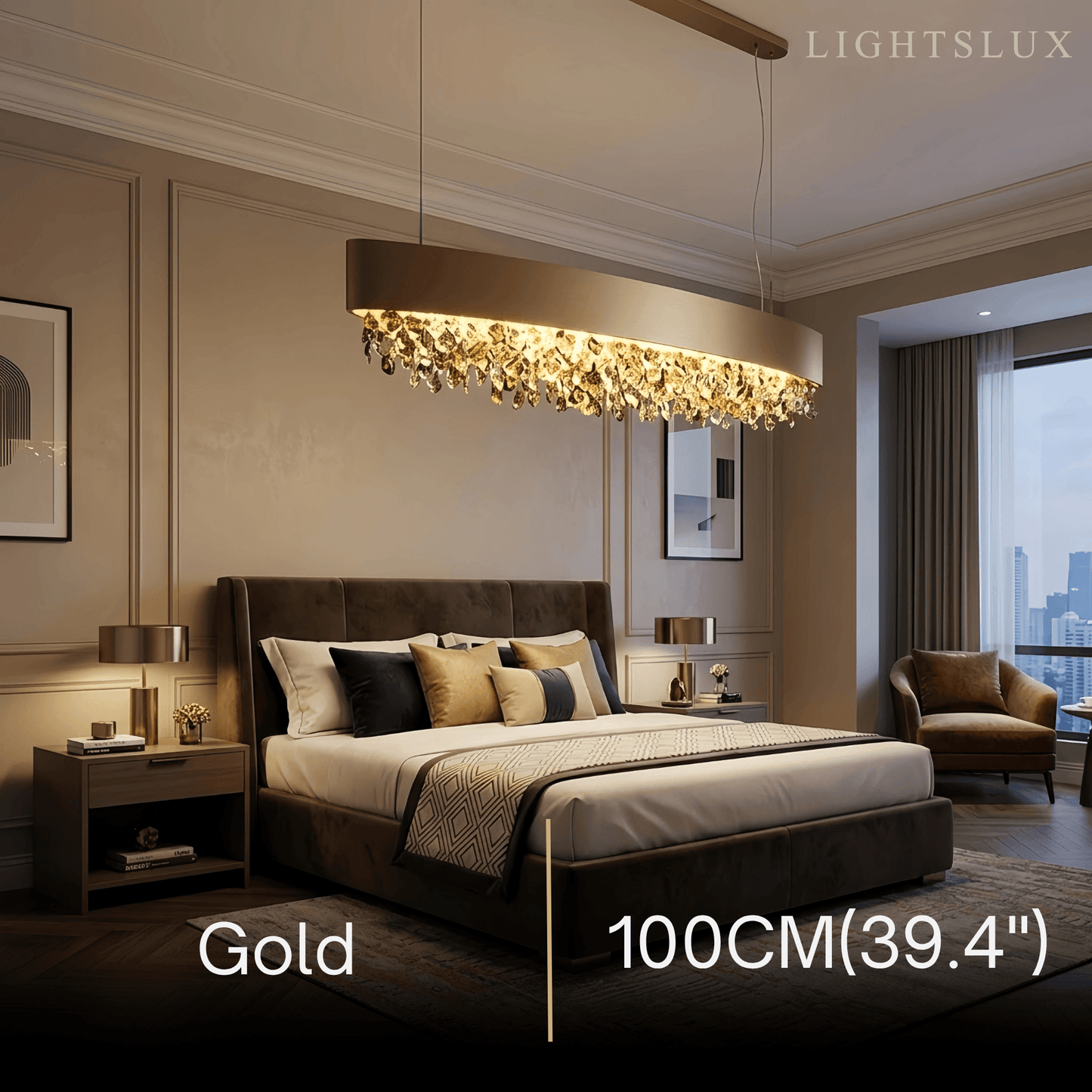 Excelis Royal Crystal Pendant Light 