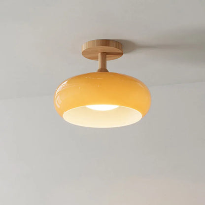  Modern Glass LED Ceiling Light